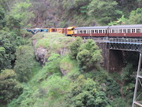 ケアンズ　キュランダ鉄道